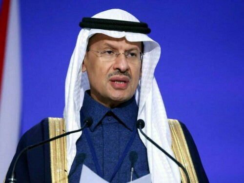 Saudi says oil may drop to $50 if OPEC+ members flout output curbs, WSJ reports