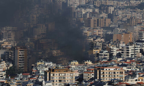 Israel bombs heart of Beirut, killing six