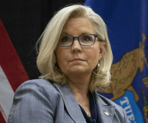 Liz Cheney, campaigning for Harris, says Trump &lsquo;not fit to lead&rsquo;