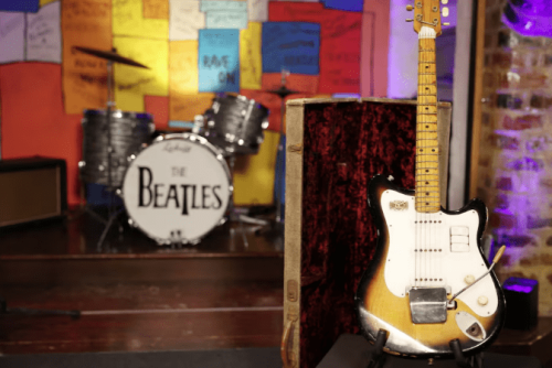 George Harrison&rsquo;s early Beatles guitar could fetch $800,000 at auction