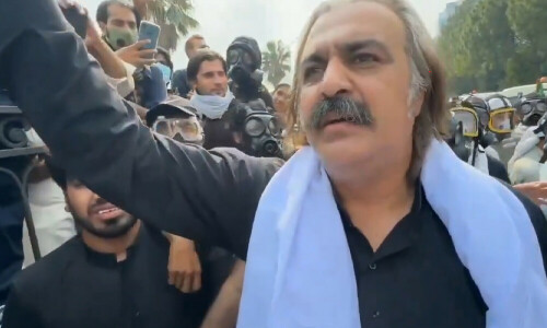 PTI retracts CM Ali Amin Gandapur’s arrest claim PTI retracts CM Ali Amin Gandapur’s arrest claim