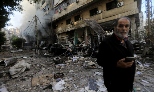 Israeli strikes batter Beirut in heaviest bombardment so far, witnesses say