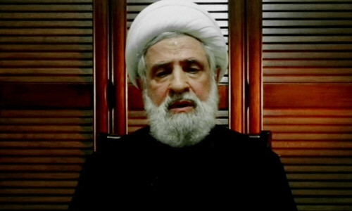Hezbollah deputy chief says supports Lebanon efforts for ceasefire