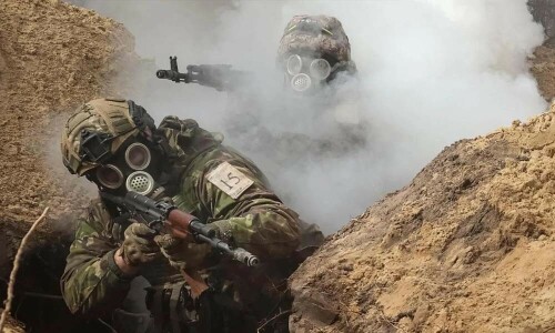 UK sanctions Russian troops for chemical weapons use in Ukraine