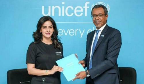 Pakistan actor Saba Qamar named UNICEF&rsquo;s National Ambassador for Child Rights in Pakistan