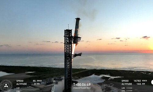 In milestone, SpaceX &lsquo;catches&rsquo; megarocket booster after test flight