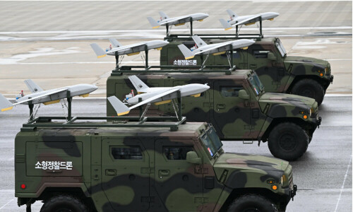 South Korea military says &lsquo;fully ready&rsquo; as drone tensions soar
