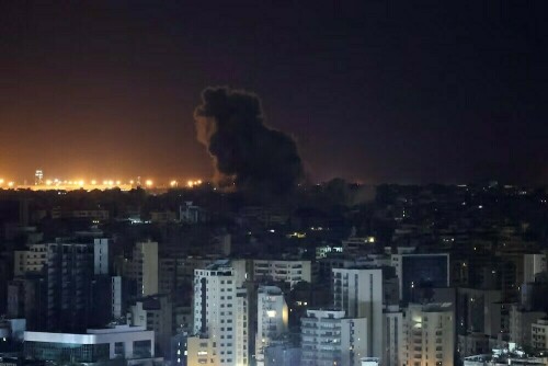 Syria state media says Israeli air strike hits Latakia