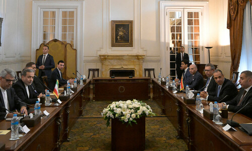 In rare Egypt visit, Iran FM calls for regional calm