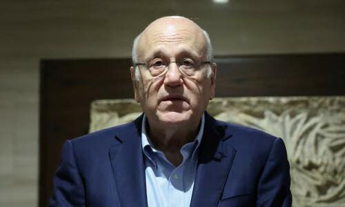 Lebanese PM says he rejects Iranian interference in Lebanese matter