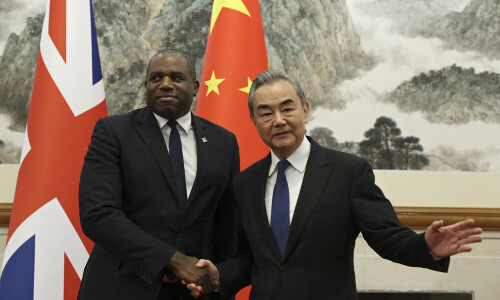 Britain&rsquo;s Lammy calls for &lsquo;more diplomacy&rsquo; with China