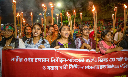 Bangladesh students decry surge in violence against women