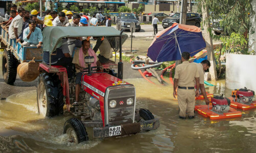 Heavy rain creates havoc in India&rsquo;s tech hub Bengaluru again