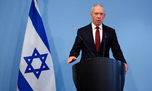 Iran strike will show your force, Israel&rsquo;s defence chief tells pilots