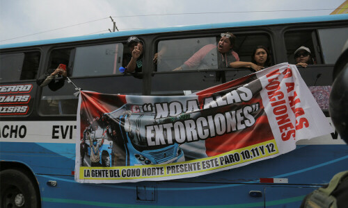 Peru bus drivers strike disrupts Lima amid rising crime concerns