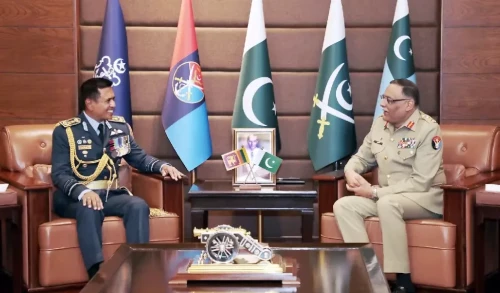 Sri Lanka Air Force chief discusses defence collaboration with Gen Sahir Shamshad