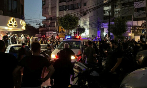 Three media staff killed in Israeli strike on south Lebanon