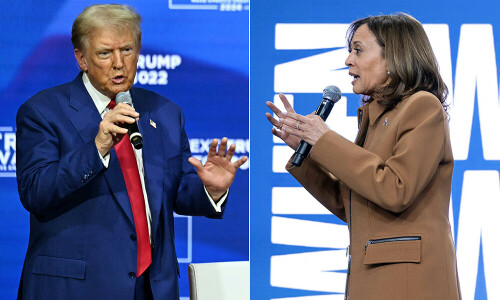 Trump takes election pitch to storied New York arena