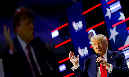 Donald Trump appeals to religion, Harris talks jobs as millions vote early