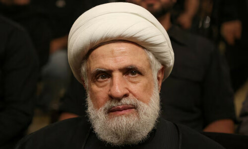 Hezbollah elects Naim Qassem to succeed slain head Nasrallah