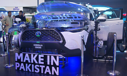 IMC exhibits Toyota Corolla Cross at Pakistan Auto Show (PAPS) 2024