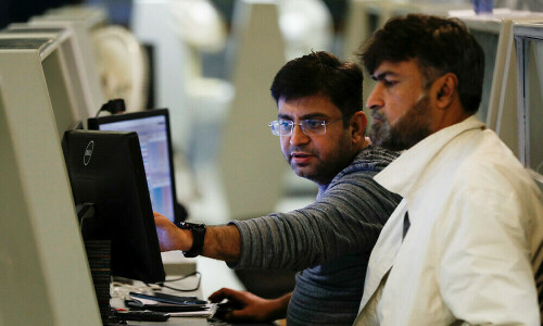 Stocks rebound on late-session buying, KSE-100 closes nearly 1,900 points higher