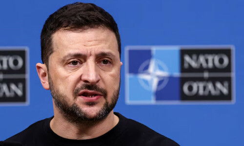 Ukraine&rsquo;s Zelenskiy urges allies to stop watching, start acting on North Korea