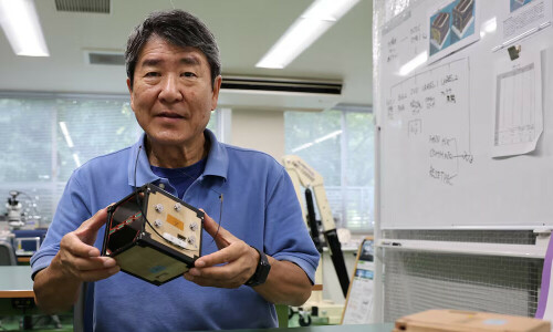 World&rsquo;s first wooden satellite, developed in Japan, heads to space