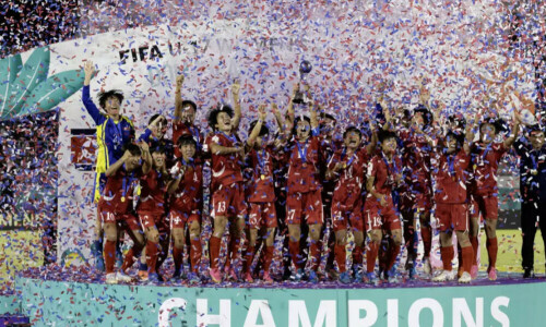 Talent, toil and pleasing Kim bring North Korea women&rsquo;s football glory