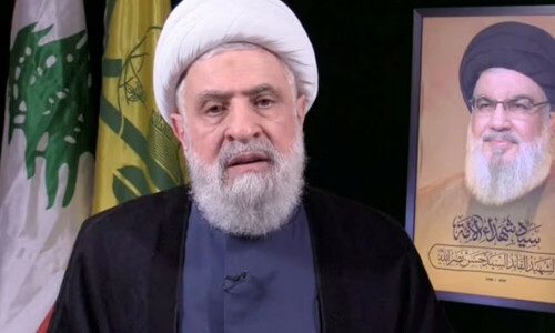 Hezbollah chief says indirect truce talks only possible if Israel stops attacks