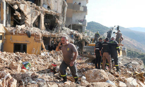 Israel strikes on Lebanon kill 40 people around Baalbek, health ministry says
