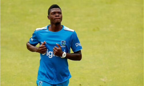 West Indies bowler Joseph suspended after storming off field