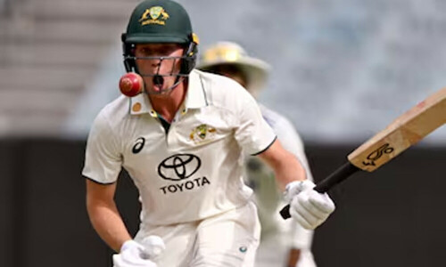 Uncapped McSweeney to open batting for Australia against India