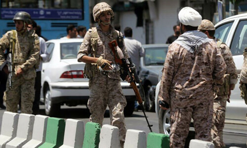 Iran &lsquo;terror attack&rsquo; kills five members of security forces: media