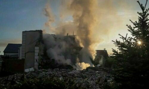 Blasts heard in Kyiv, power cut after Ukraine&rsquo;s air force warns of Russian missile attack