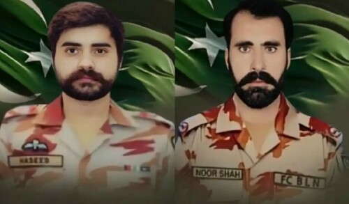 Major among 2 security personnel martyred in Harnai gun battle: ISPR