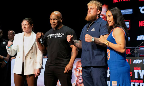 Tyson takes a swipe at Paul ahead of highly anticipated fight