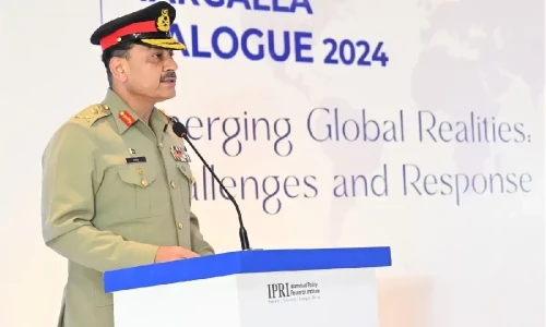Unrestricted freedom of speech contributing to moral degradation: COAS Munir