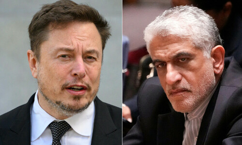 Iranian press divided over envoy&rsquo;s reported meeting with Musk