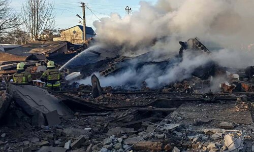 Russia pounds Ukraine&rsquo;s power grid in &lsquo;massive&rsquo; air strike