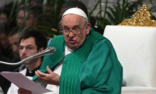 Pope calls for Gaza &lsquo;genocide&rsquo; investigation
