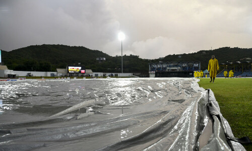 Rain wipes out England&rsquo;s final T20 in West Indies