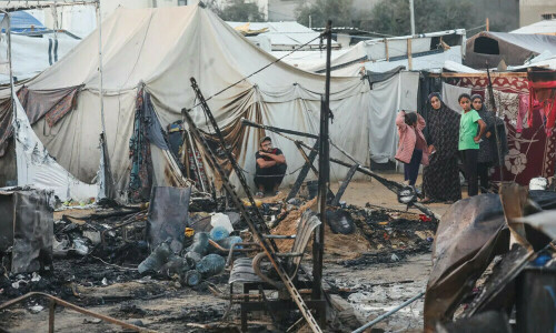 غزہ میں اسرائیلی حملوں میں 20 فلسطینی شہید