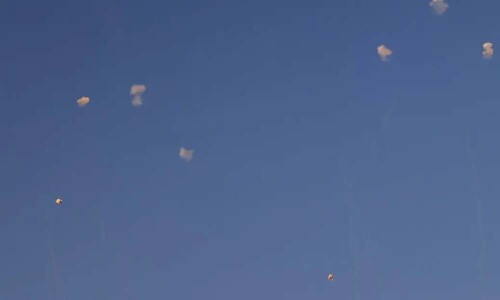 Around 100 projectiles fired from Lebanon into Israel: army