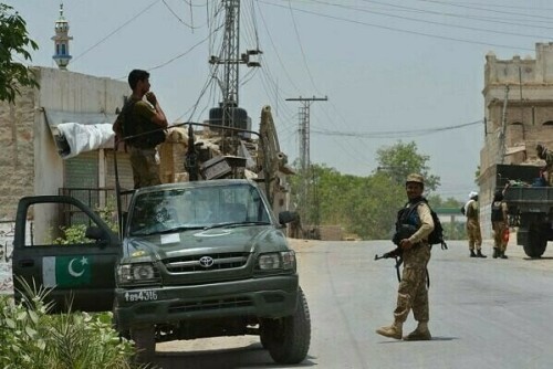Suicide blast martyrs 12 security personnel in Bannu District, says ISPR