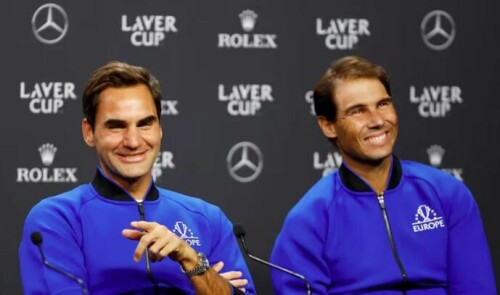 Federer hails &lsquo;historic&rsquo; Nadal ahead of imminent retirement