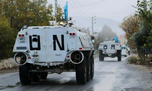 Rocket fire wounds four UN peacekeepers in Lebanon