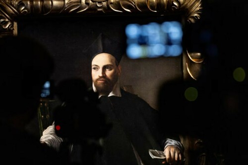 Caravaggio portrait goes on public display for the first time in Rome
