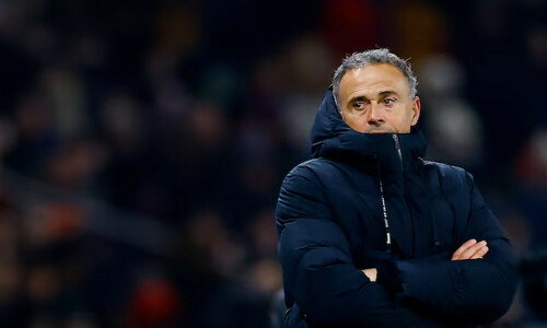 Luis Enrique calls for persistence after PSG&rsquo;s frustrating draw