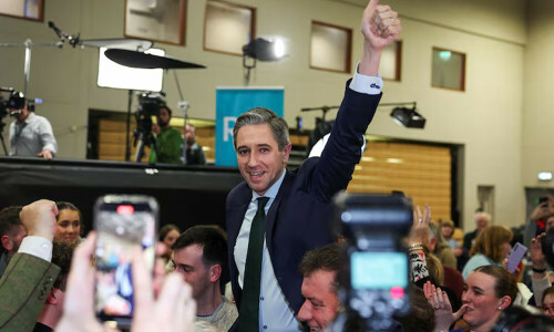 Irish centre-right parties seek coalition deal as Trump threat looms